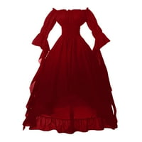 Gakvov viktorijanska haljina Renesansne kostimi za žene srednjovjekovna haljina Gothic haljina s visokim