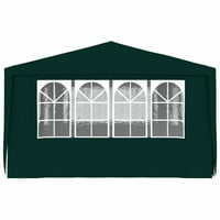 AMETOYS profesionalni partijski šator sa bočnim zidovima 13.1'x19.7 'zeleno 0. Ozft²