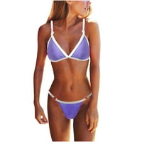 Ženski kupaći kostimi Tummy Control Plus Size Coleit Coverit Coverup Modna seksi čista boja bikini odijelo