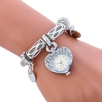 Lovehome Fashion Luksuzni ženski kvarcni nehrđajući čelik Mrežni ručni ručni sat sl