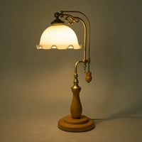 Oukaning vintage stol lampica staklena stolna hladska lampa 22 '' Visoka za dnevni boravak Spavaća soba