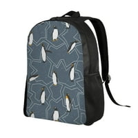 Penguin uzorak Putovanje ruksaka za muškarce Žene Klasični veliki kapacitet za laptop backpack