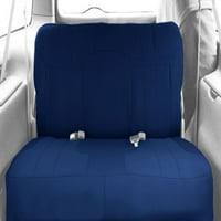 Caltrend Stražnji čvrsti klupi Neosupreme navlake za sjedala za 2011- Hyundai Sonata - HY145-04NA Blue