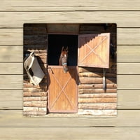 Konji prozor Barn Farm Turkerski ručnici, plaža Bazen Sprot Turistički ručnik za ručni ručnik