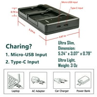 Kastar Battery i Ltd USB zamena punjača za Fujifilm Finepi F30, Finepi F31FD, Finepi Real 3D W1, Finepi