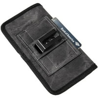 Paket futrola i zidnog punjača za Samsung Galaxy A 5G: Čvrsta traper najlonska traka za kaiš i adapter