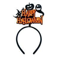 Anvazise Happy Halloween red sa sablasnim LED užarenim paukom bundeve Black Cat frizura ukras Ghost