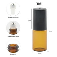 15 50 1 2 3 10ml Esencijalna boca za punjenje ulja za punjenje ulja Tečna boblju kontejner plastične staklenke za pohranu kućišta 3ml 15box