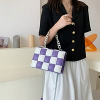 Toyella Jednostavna hit boja modni modni ručni torbica u ramenu Khaki