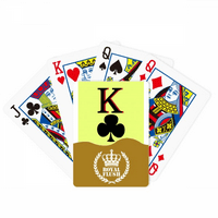 Sreća King Club K Poker Royal Flush Poker igračka karta