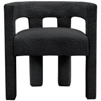 Boulce Tapacirane stolice i klupe za presvlake u crnom