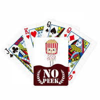 Food Popcorn ulje Snack film Delicious Uu Peek Poker igračka karta Privatna igra