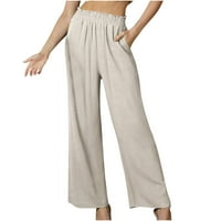 Oslinske pantalone duge hlače Ženska plus mršav slim fit ženska povremena odjeća modna ženska elastična