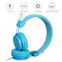 Sklopive slušalice, djeca preko slušalica za uši, buke Otkazivanje ožičenih slušalica kompatibilno sa
