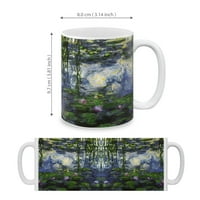 OZ Keramička šolja za čaj za kavu, Claude Monet Vodeni ljiljani