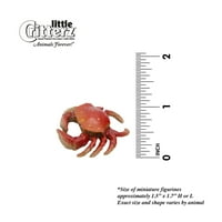 Mala Critterz Crab - Dungeness Crab Angeles - minijaturna porculanska figurica