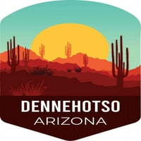 i R uvoz Dennehotso Arizona Suvenir Vinil naljepnica naljepnica Kaktus Desert Design