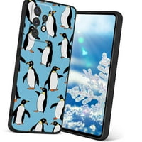 Penguin-telefonska futrola, deginirana za Samsung Galaxy A 5g futrola za muškarce, fleksibilan silikonski