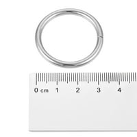 Metal o prstenovi, debljina ID-a Multi-namjenski zavareni kopč za ne zavarene O-prsten, srebrni ton