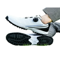Gomelly Muške tenisice Profesionalne šetnje cipele Udobne golf Lagani treneri Sport na otvorenom bijela,