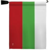 Bugarska GRADNA FLAGNA SET Nacionalnost X18. Dvostrano dvorište baner