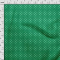 Onuone Rayon Zelene tkanine Geometrijski šivaći zanatske projekte Tkanini otisci na dvorište široko
