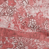 Onuone baršunaste tamno breskve od tkanine Azijski šivaći zanatske projekte Tkanini otisci sa dvorištem