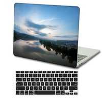 Kaishek za staru MacBook Pro 15 - izdati model A1398, plastična pokrov za tvrdu školjke + crna poklopac