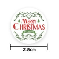 Gerich Božićne naljepnice naljepnice poklon oznake za koverte sa karticama prisutne brtve