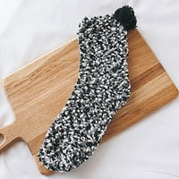 Raeneomay Socks for Women bavi se čistoćom torte čarape Coral baršunaste torte čarape za spavanje