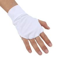 TEBRU HALF GOLF Rukavice Desna ruka za zaštitu od leda za ledene svile za muškarce i žene L bijele