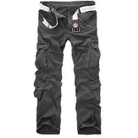 MAN Cargo Hlače Nova čišćenje Muška moda Ležerni pamučni multi-džep na otvorenom Radna pantalona Tergove