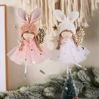 Dabay Božićna lutka Privjesak Lijep izgled Ukrasite bajke Angel Doll Božićni ukrasi za Božić