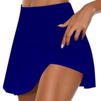 Ženske joge suknje nagledne teniske atletičke vještačke kratke lažne hlače od suknje u prodaji