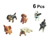 Tinksky simulacija mini mačji pas modela figurice Životinje Minijaturne kućne ljubimce igračke ukrasi