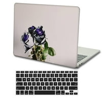 Kaishek plastična futrola za tvrdu školjke za - Objavljena MacBook Pro S Touch ID + crni poklopac tastature