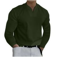 Muške polo majice Stretch Slim Fit Casual Sports Fitness Atletic T majice za posao Veliki vrhovi veličine