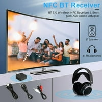 1111fouron NFC Car Bluetooth prijemnik bežični Bluetooth audio adapter za prijem muzike