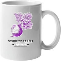 Schrute Farms Noćenje s doručkom Smiješni TV prikaz Klamična humora dizajn keramičke šalice za kavu