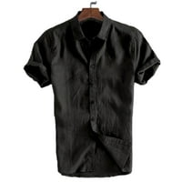 Muška majica kratkih rukava Casual košulja dolje Klasična ljetna majica Lagana mekana tkanina