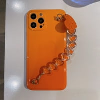Toyella Hot Girl Love Ručni lančani lančani futrola Narančasta slika iPhonex XS