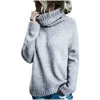 Vivianyo HD džemperi za žene Clearence Plus Veličina Žene modni puni džemper s dugim rukavima Losokog