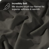Premium baršunasta mekana teška prekrivača prekrivača - puna kraljica Veličina - pamuk, dvostruko