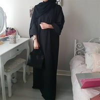 Haljine Wozhidaoke za žene Abaya Ramadan Womens Lady Front Open Cardigan duga haljina ženske haljine