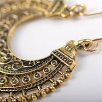 Minđuše za žene Bohe-Mia Retro izdubljene minđuše naušnice šljokice tesselje naušnice na nakit na nakitu
