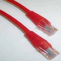 Signalni crveni CAT5E Ethernet patch olov