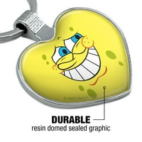 SpongeBob kriv za lice ključa za ključeve vole metalni ključ lančani prsten