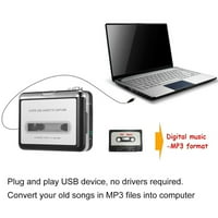 DocOler USB kaseta Cassette Cassette TAP-TO-MP pretvarač u računar HiFi zvučni kvalitet bas audio muzički