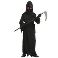 Djeca Halloween Cosplay kostimo odijelo Black Death Devil Roman Scroed Smrtle sa rasvjetnim naočalama