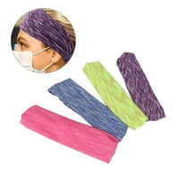 Vježbajte trake za kosu, višenamjenske široke trake za glavu razne boje mekane udobne za sport za ukrašavanje